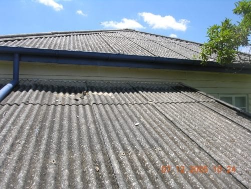 Asbestos roof replacement Adelaide — removal and replacement of old fibro roof sheeting, Adelaide, Australia