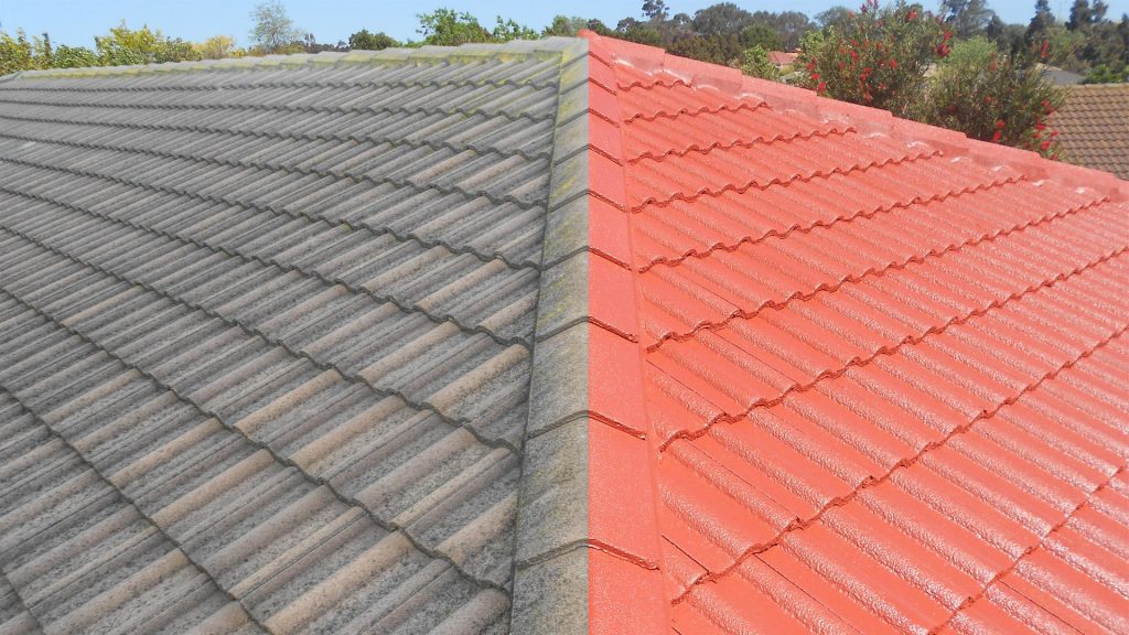 Roof painting Adelaide — tile and metal roof painting and recoating, Adelaide, Australia